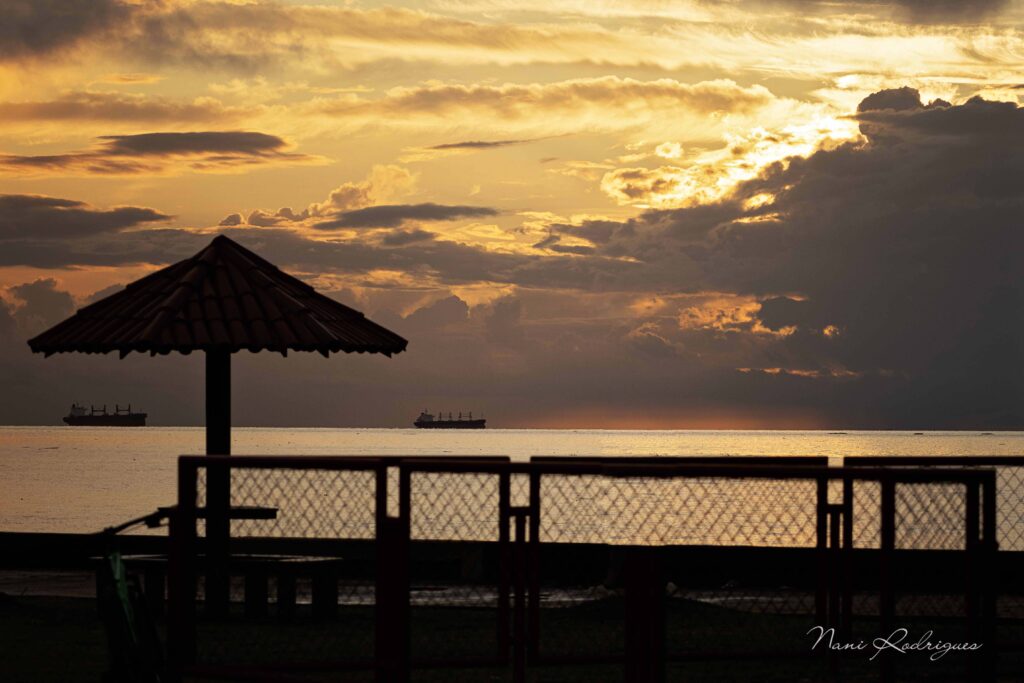 Nascer do sol na orla de Macapá – Complexo do Araxá
