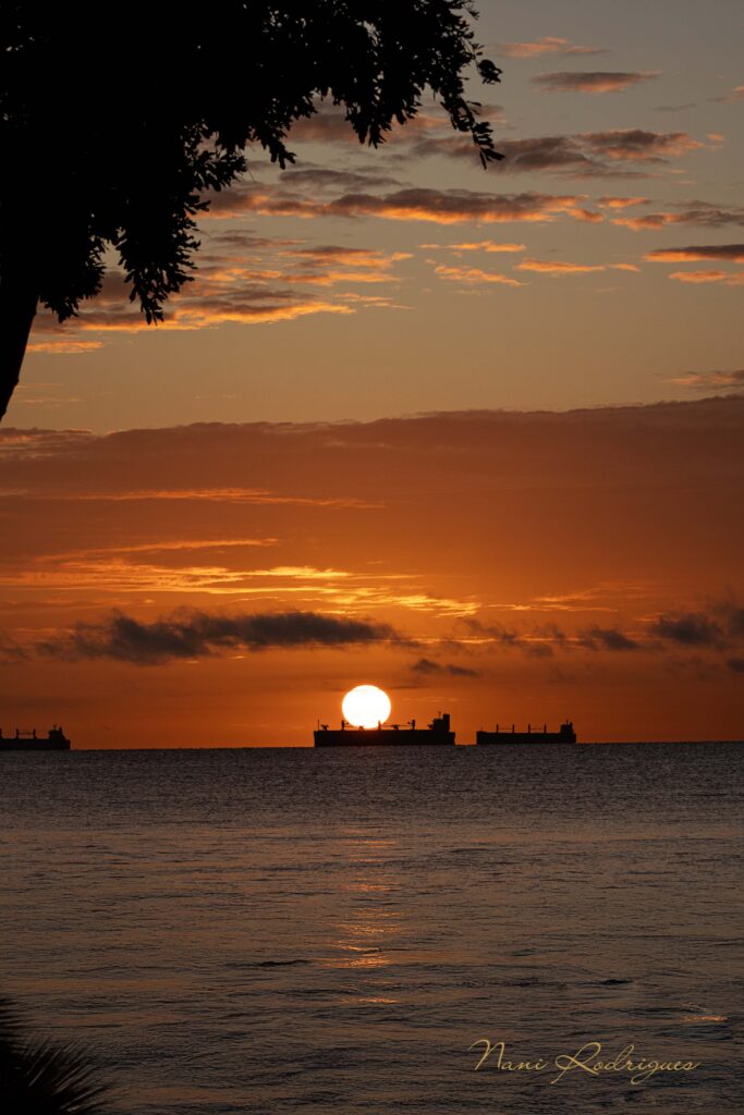 Nascer do sol na orla de Macapá – Complexo do Araxá