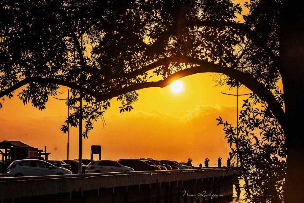 Nascer do sol na orla de Macapá – Pier do Santa Inês