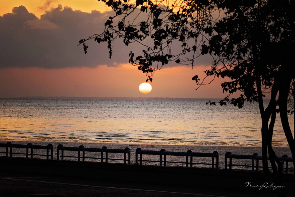 Nascer do sol na orla de Macapá – Parque do Forte