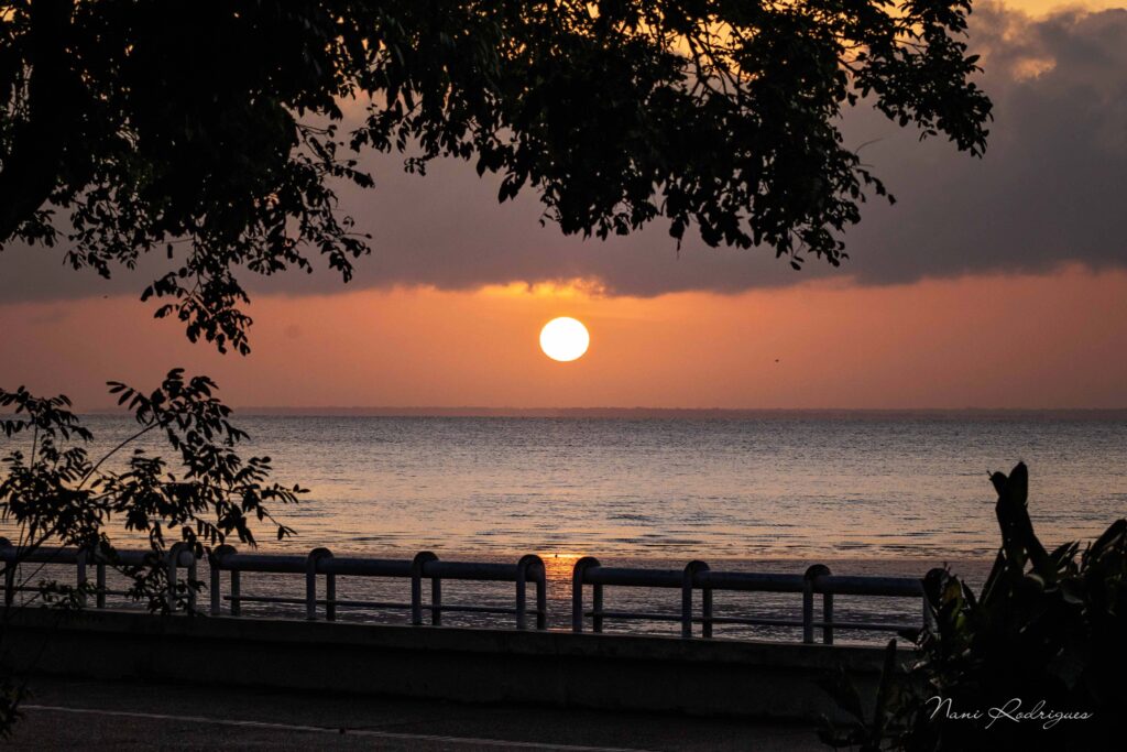 Nascer do sol na orla de Macapá – Parque do Forte